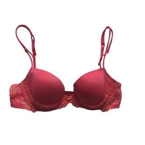 Victoria’s Secret Angel’s Collection red Demi bra